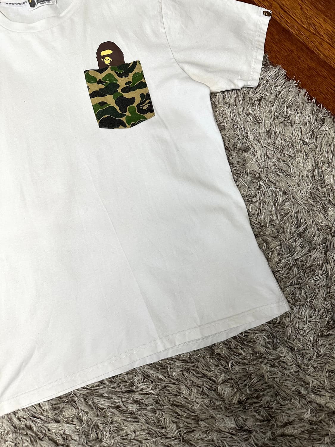 L/ 베이프 camo pocket 반팔 상품이미지5