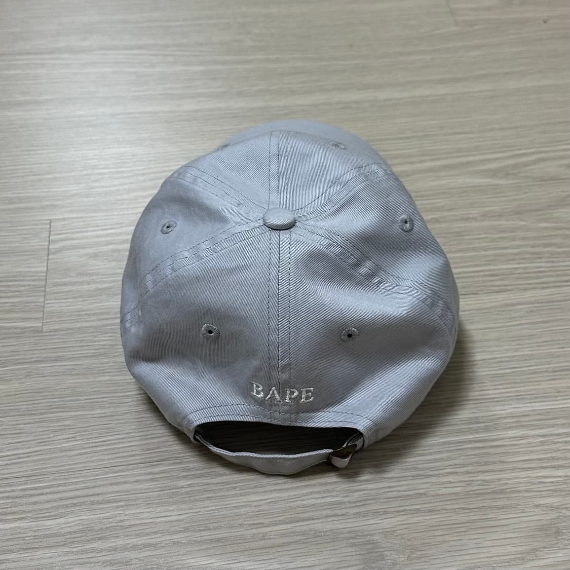 베이프 원포인트 패널 캡 그레이 상품이미지4