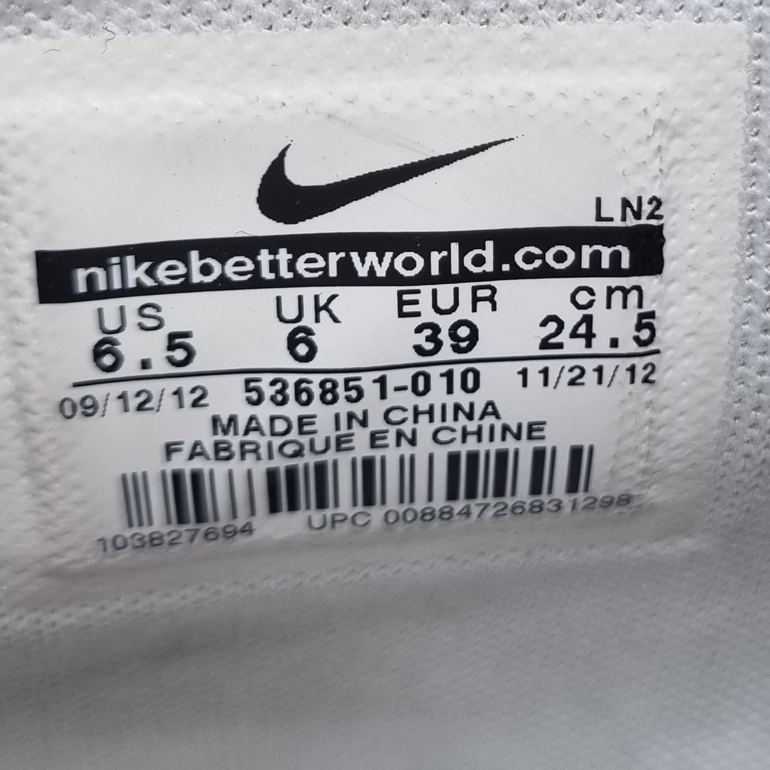 나이키 미드골프화240 상품이미지6