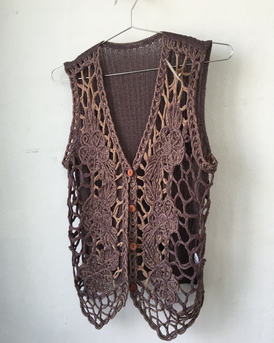 Crochet net vest 상품이미지3