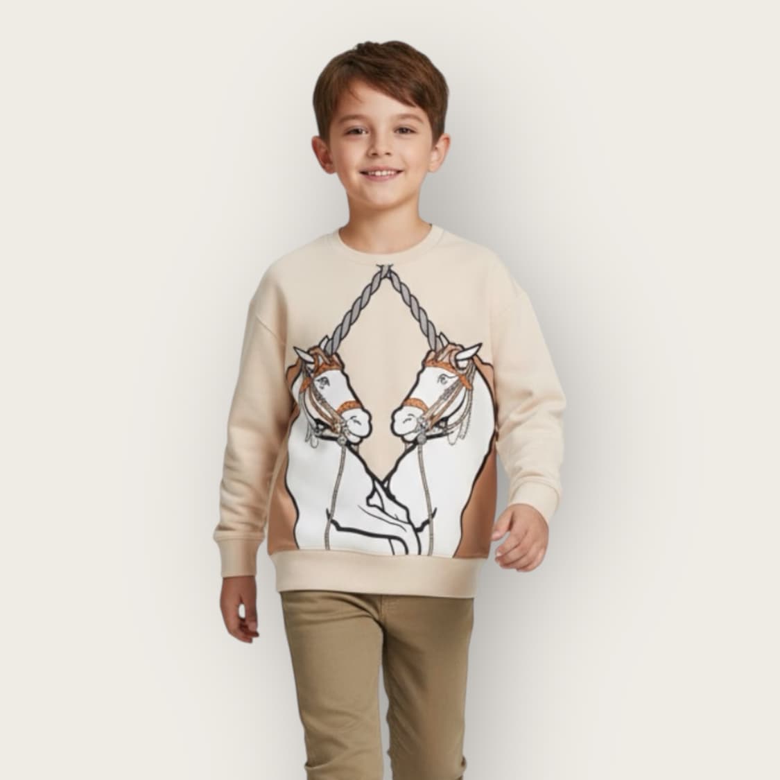 10Y/ 버버리 신형 유니콘 시그니처 맨투맨 상품이미지1