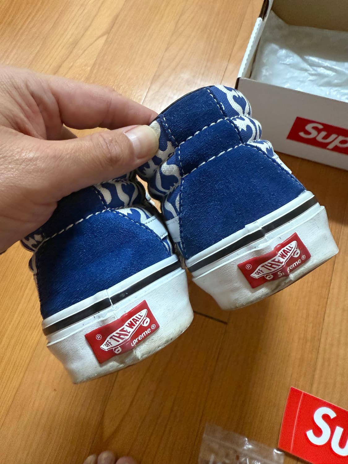 슈프림 21SS x 반스 스케이트 그로소 미드 모노그램 상품이미지7