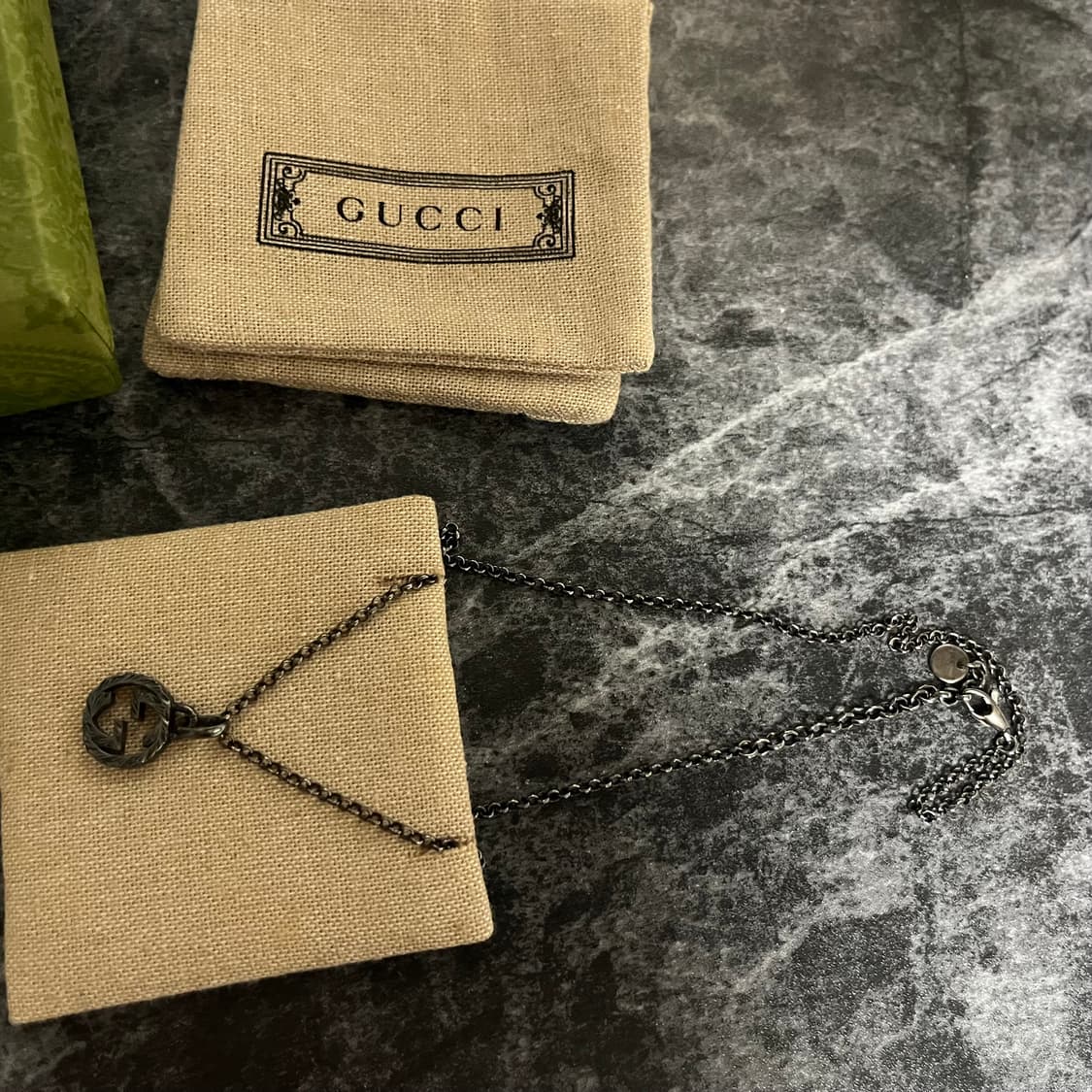 [Gucci]구찌 인터로킹 G 펜던트 목걸이 상품이미지8