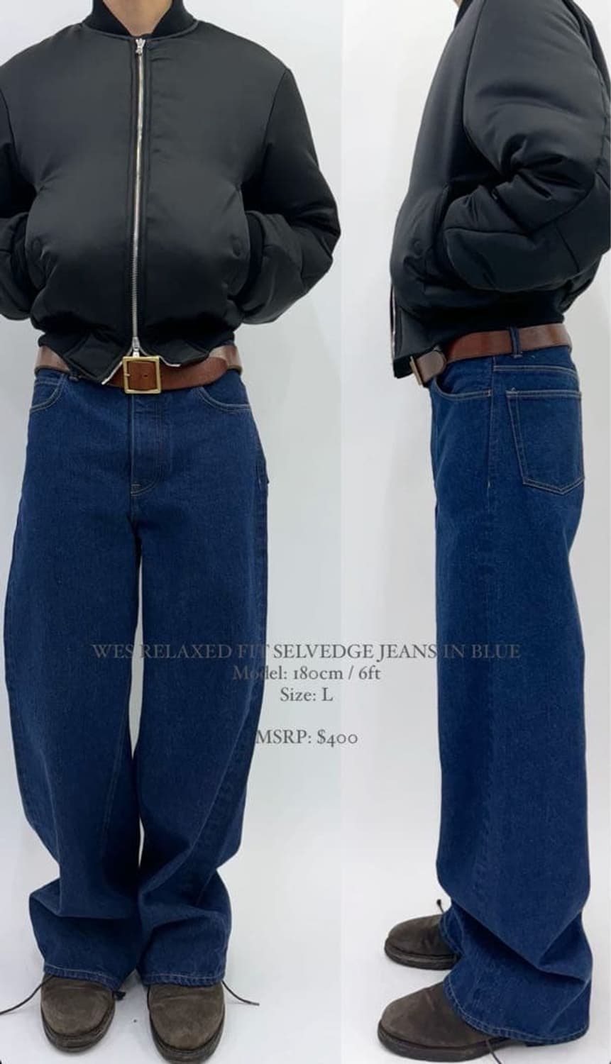 VUJA DE WES RELAXED FIT SELVEDGE JEANS 상품이미지1