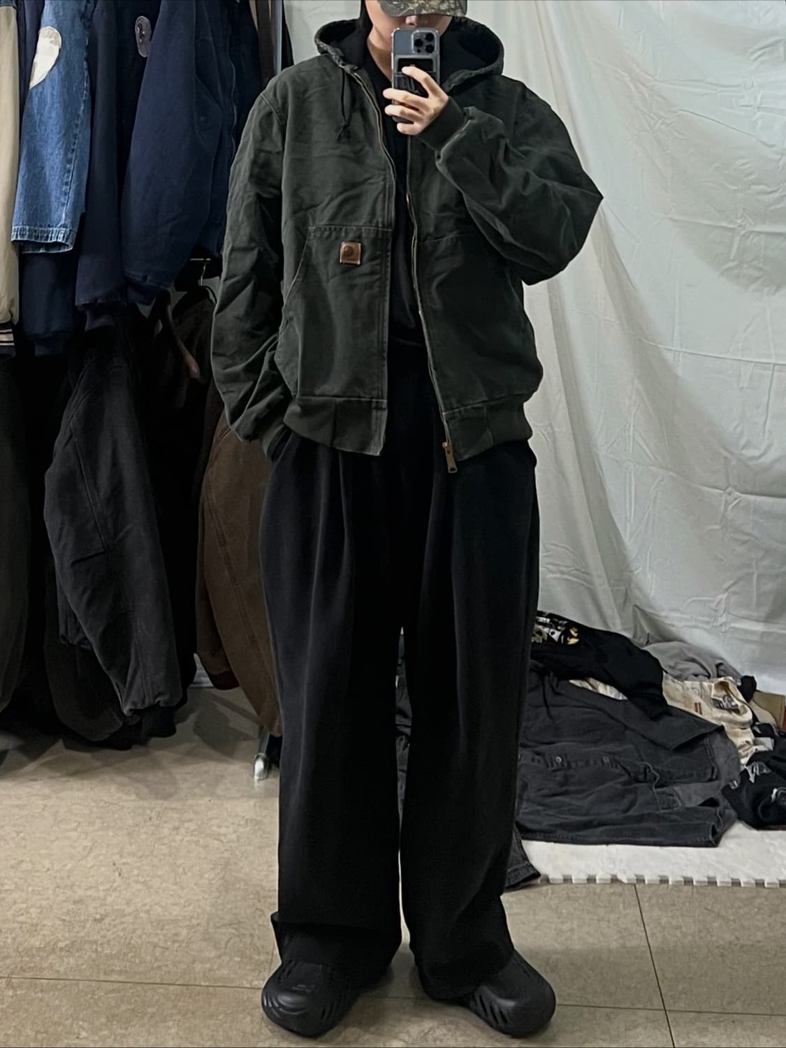 칼하트 J25 덕액티브 자켓 상품이미지5