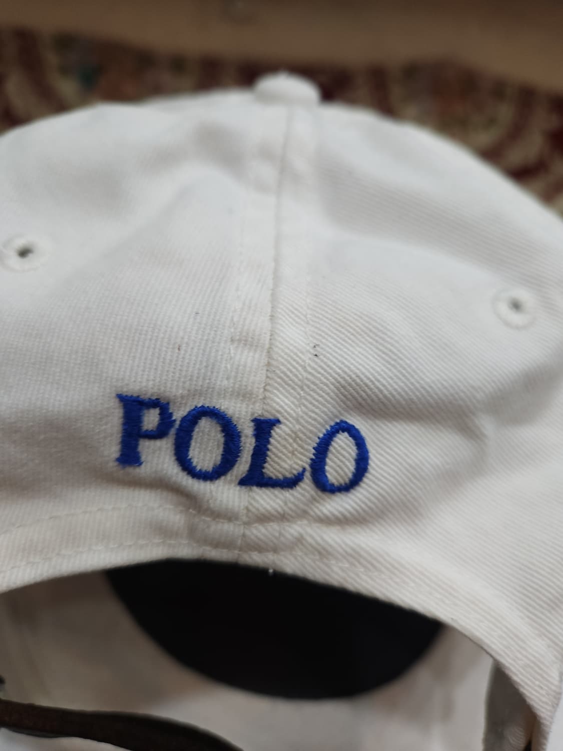 폴로 랄프로렌 화이트 가죽스트랩 볼캡

 상품이미지5