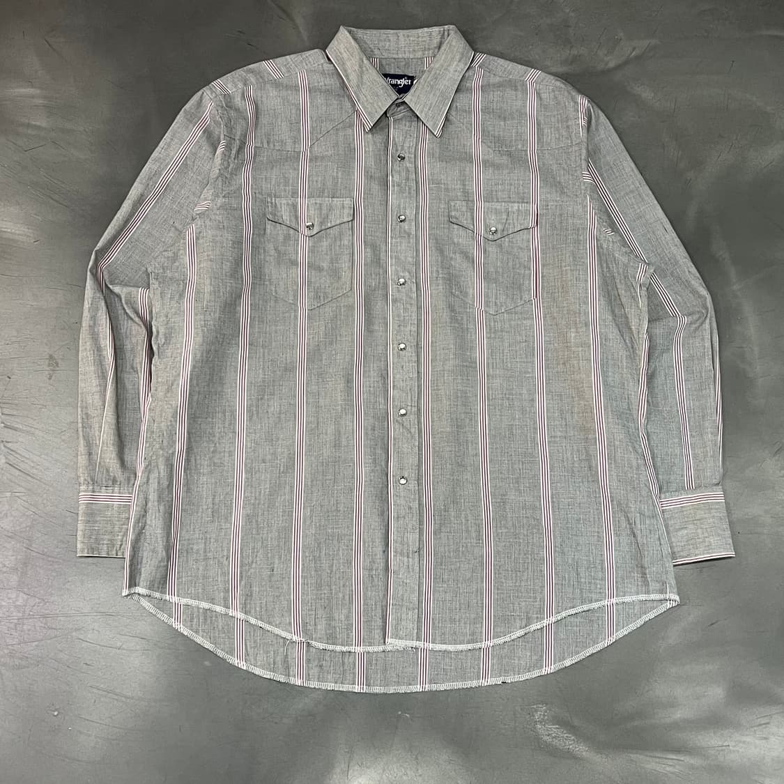  랭글러 스트라이프 웨스턴 셔츠 y16023 상품이미지1