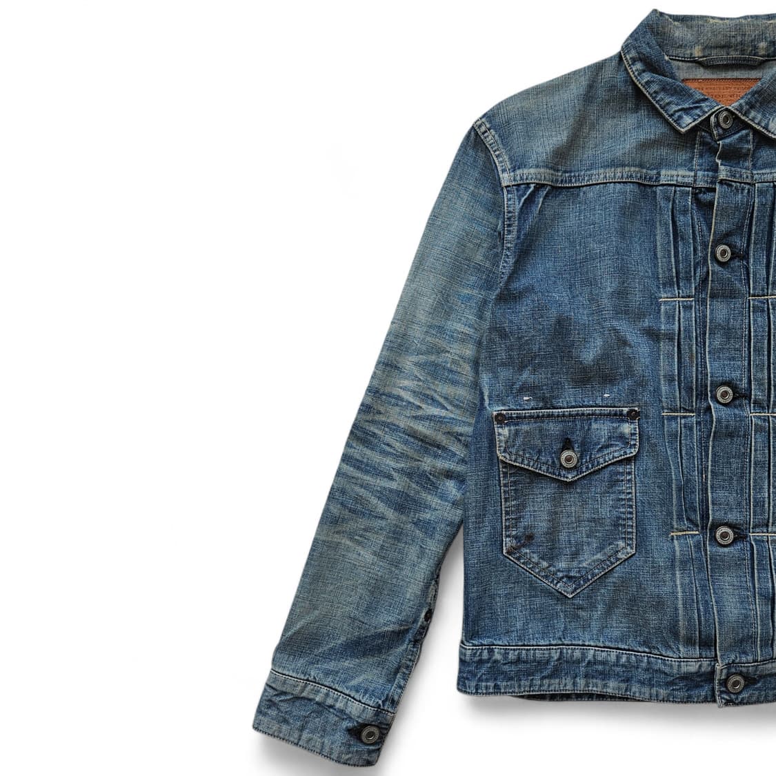 올드조 40s 타입1 데님 자켓 상품이미지2