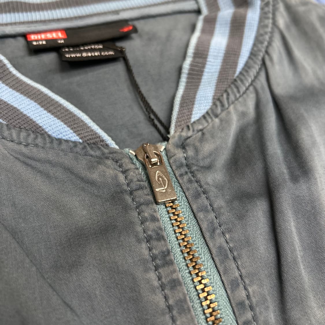 DIESEL Blue Bomber Jacket 상품이미지4