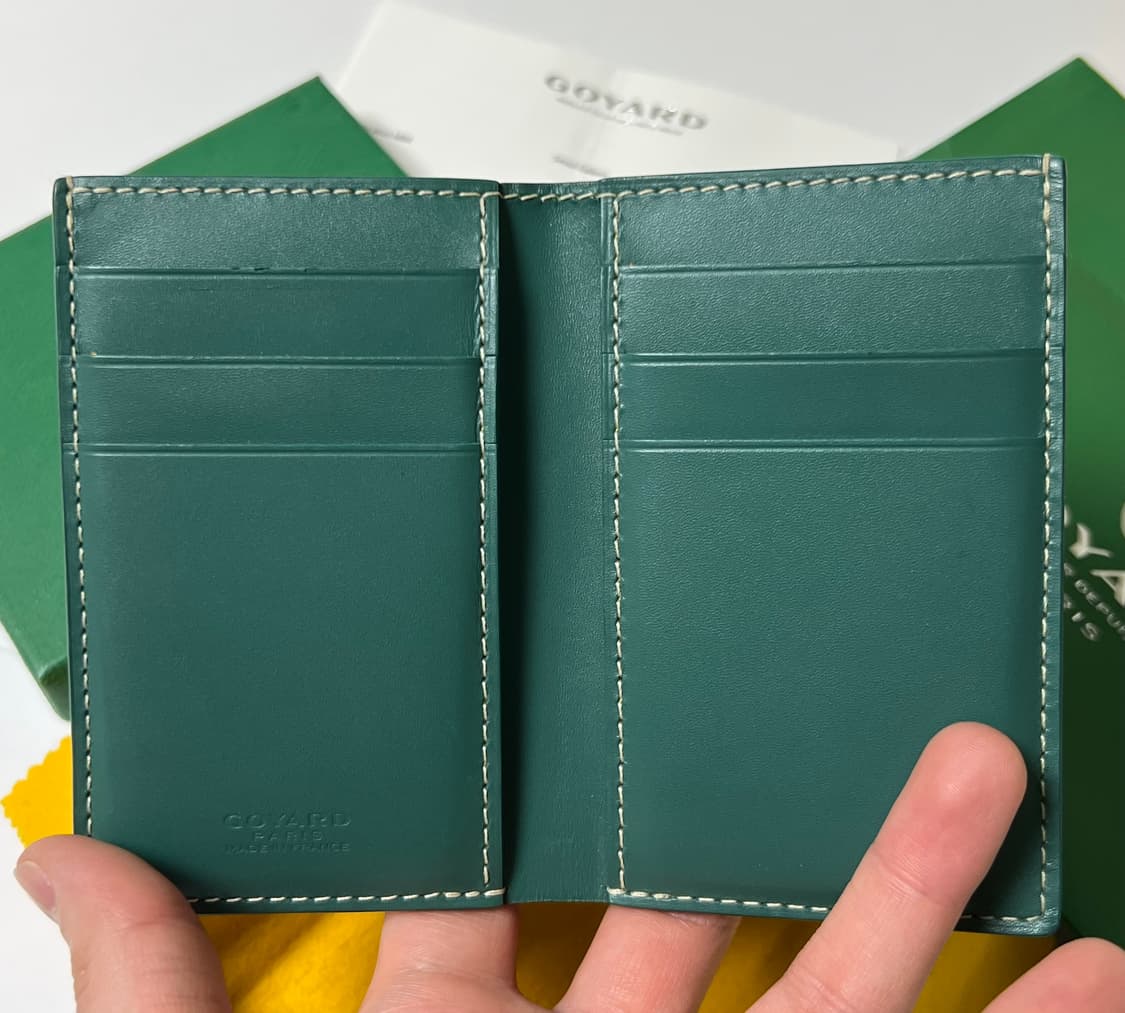 [정품] 고야드 생피에르 카드홀더 그린 상품이미지4