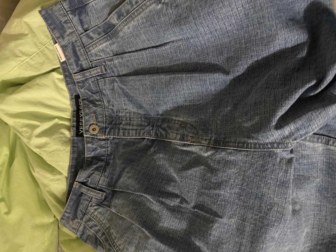 예스아이씨 서지수 착용 연청 데님 팬츠 상품이미지9