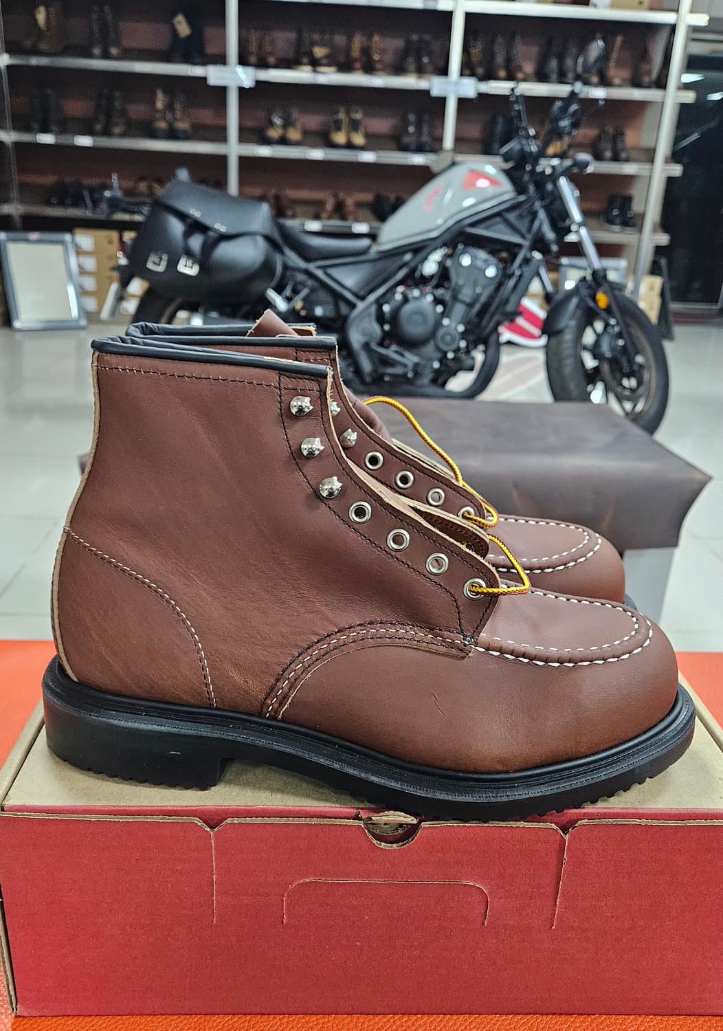 레드윙 6인치 목토 워크화, 안전화 8249, US9.5EEE 상품이미지5