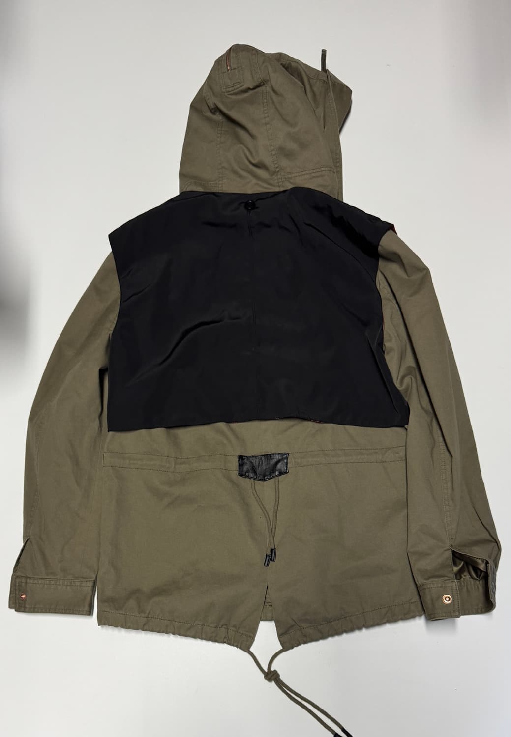 코데즈컴바인 베스트 디테일 후드 야상 자켓 L~XL 상품이미지2