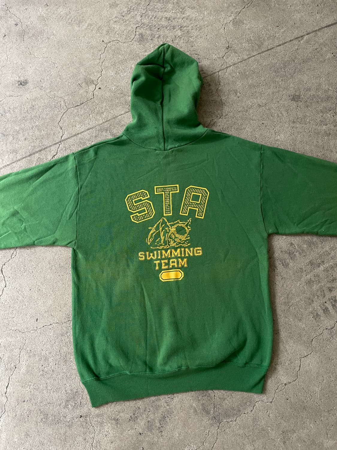 80s~ Mid 90s Jerzees Green 50/50 Hoodie 상품이미지7