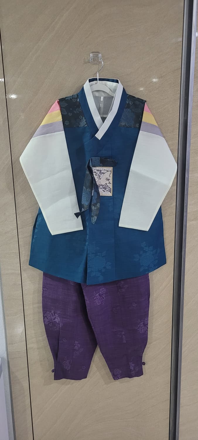 (남아8호사이즈) 쓰리피스 한복 상품이미지1