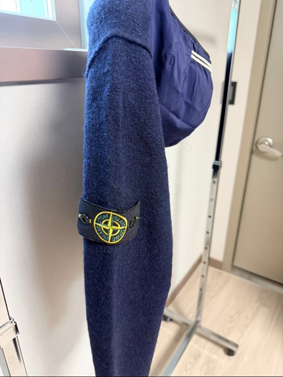 스톤아일랜드 울 하프집업 아노락 L 상품이미지3