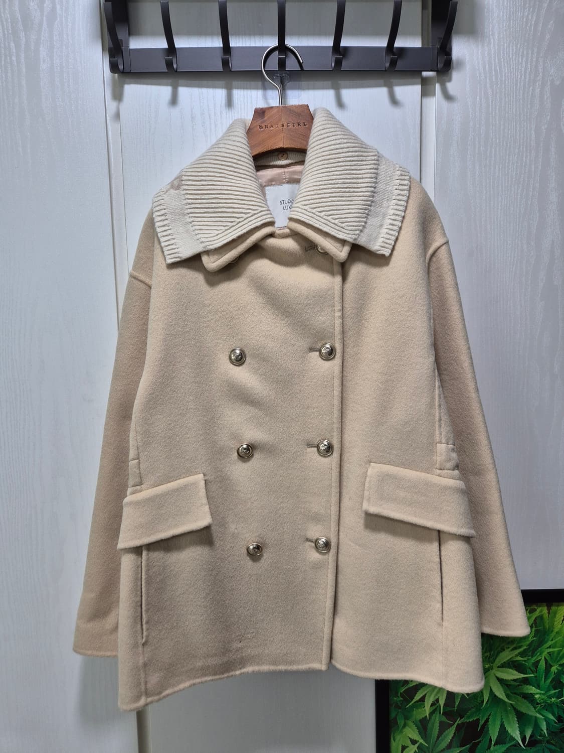 스튜디오럭스. 핸드메이드 반코트 상품이미지1