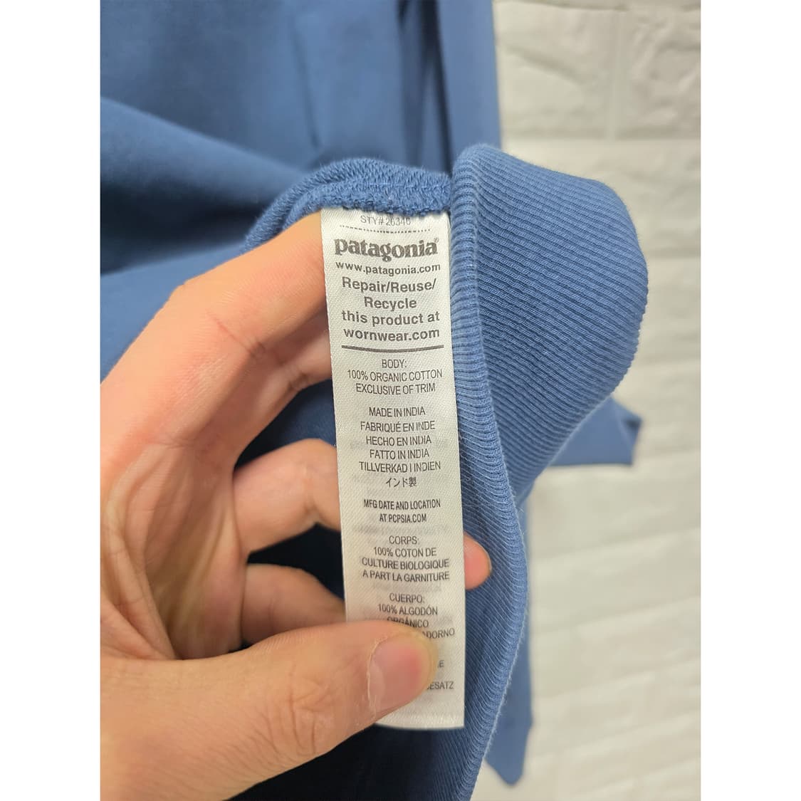 택포_ 파타고니아 맨투맨 L 상품이미지3