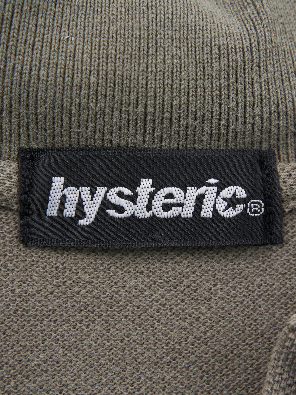 Hysteric Glamour 빅로고 카라 반팔티 상품이미지7