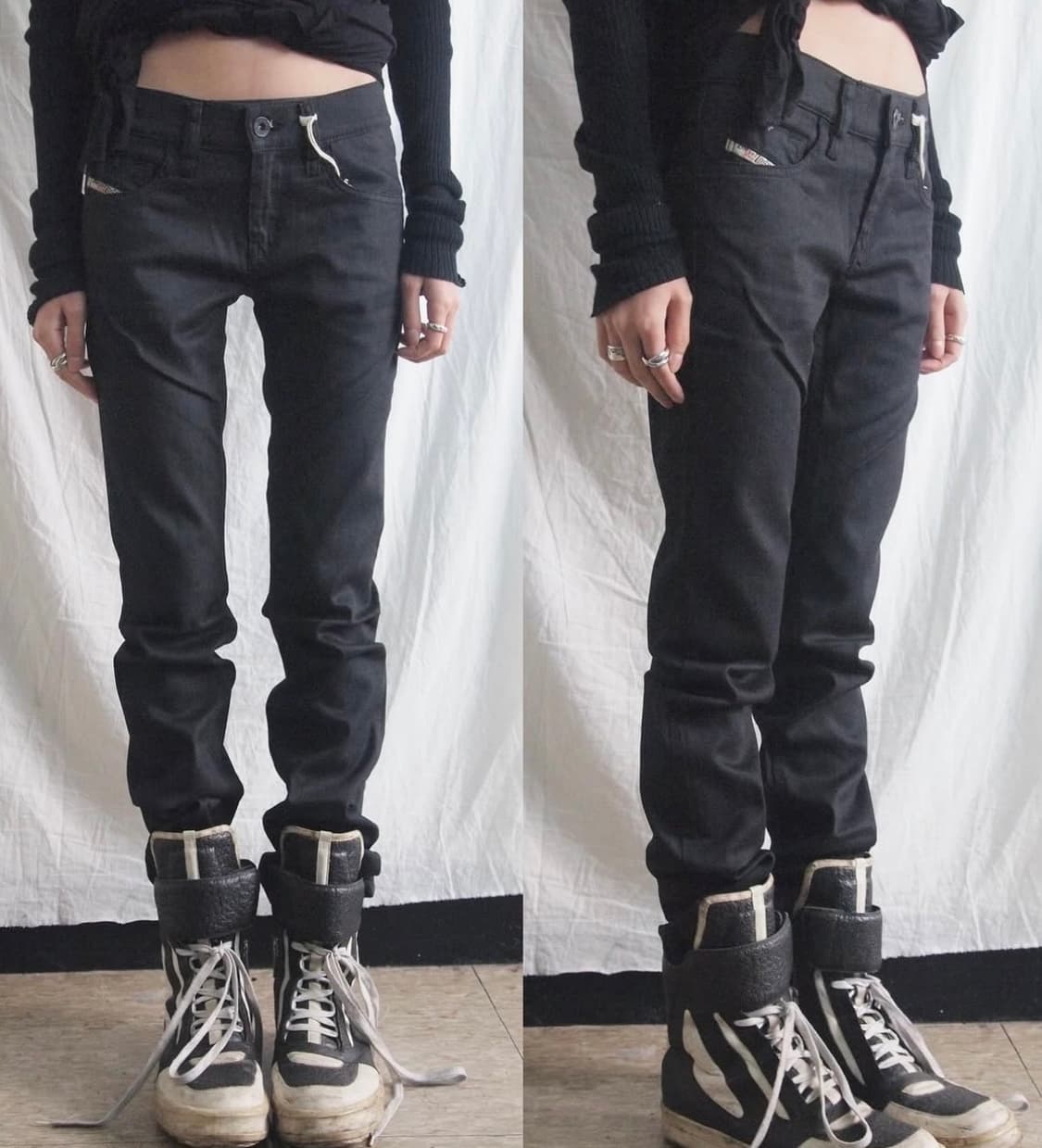 diesel gently wax coated denim 상품이미지1