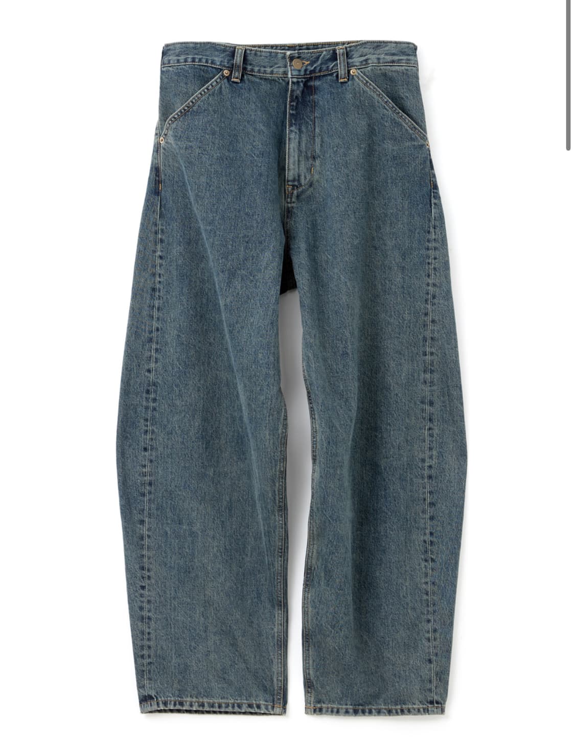 해칭룸 curve jean 빈티지 블루 상품이미지3