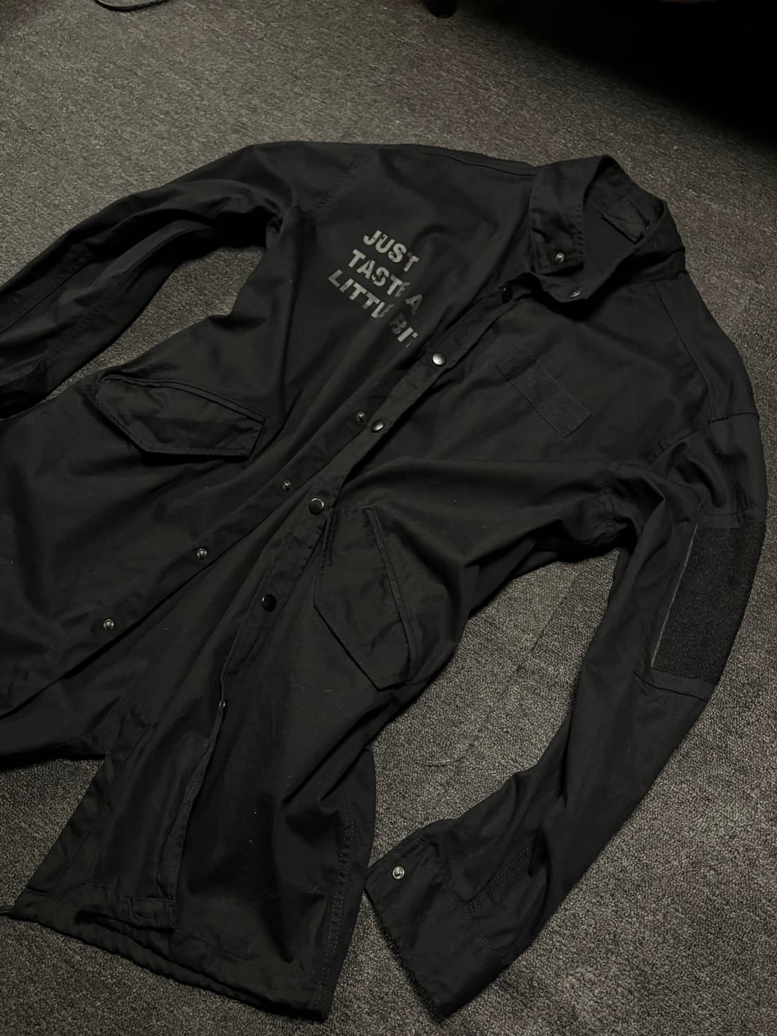 JPN Black Fishtail punk parka 상품이미지2