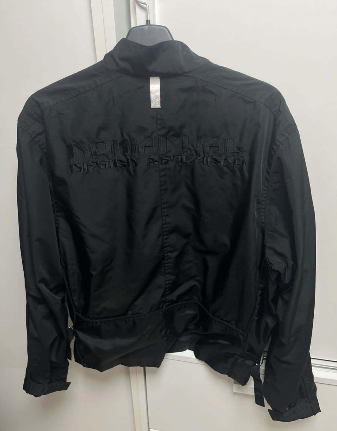 노매뉴얼 S.P.C 나일론 자켓 블랙 상품이미지5