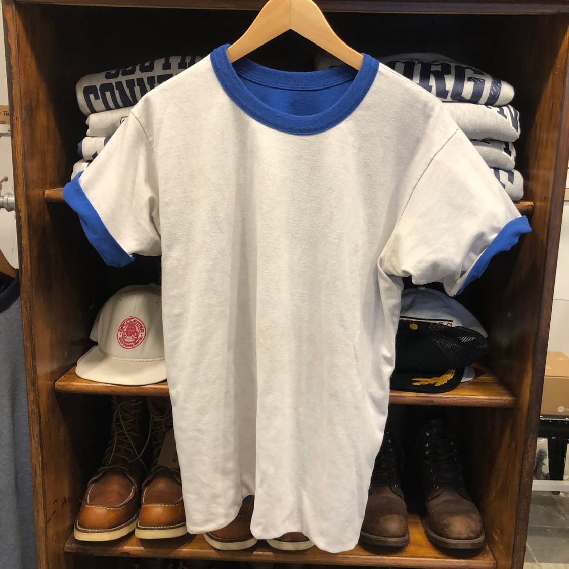 60s/80s Reversible T-shirt-XL 상품이미지4