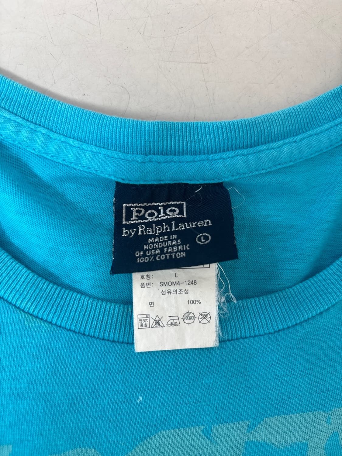 Vintage Polo Ralph Lauren Round T 상품이미지5