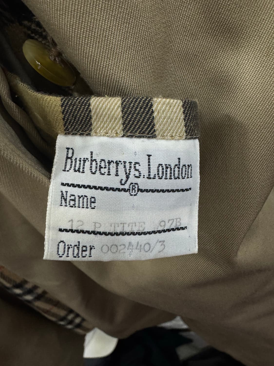 버버리 롱 코트  상품이미지3