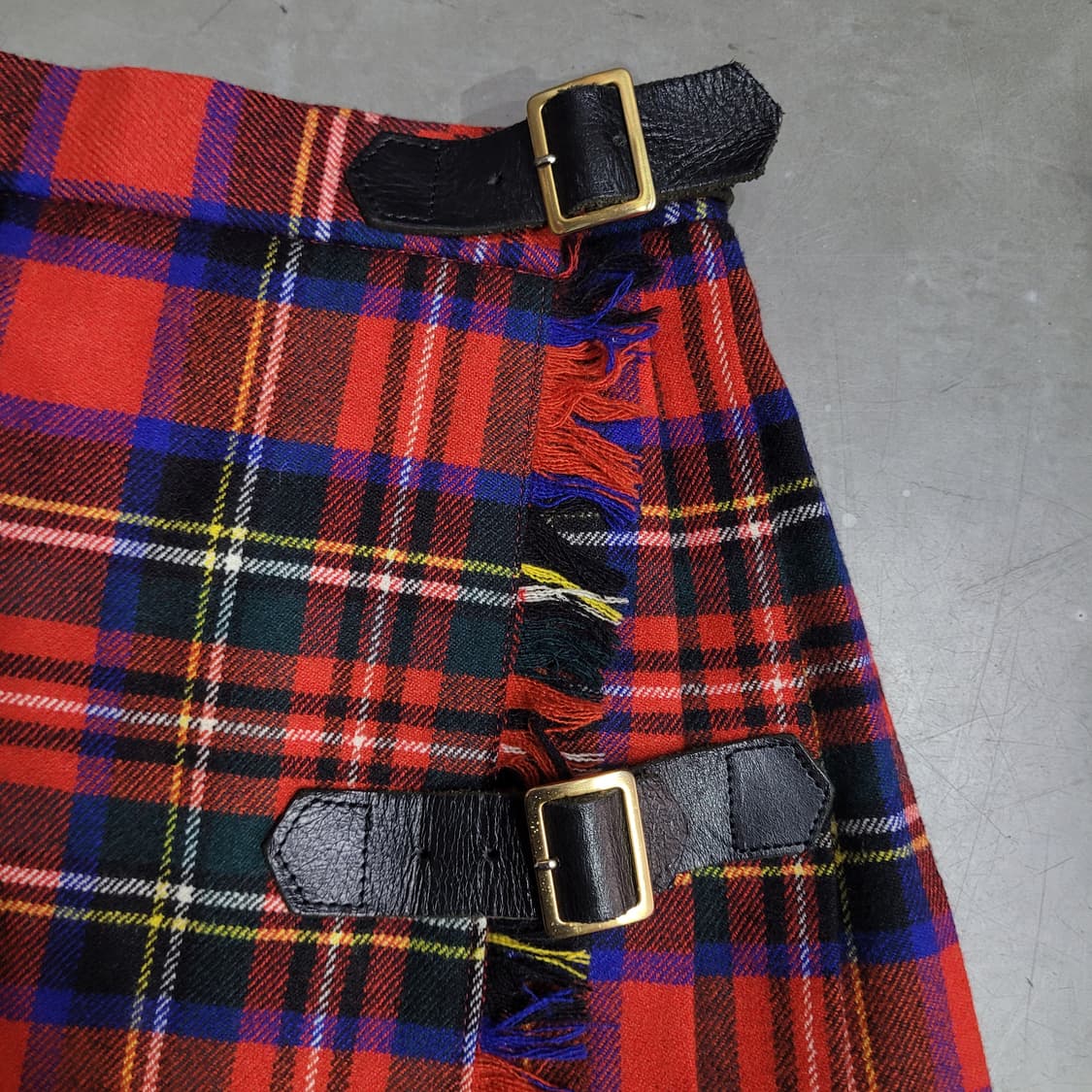 McGREGOR 맥그리거 아카이브 빈티지 타탄체크 랩스커트 상품이미지3