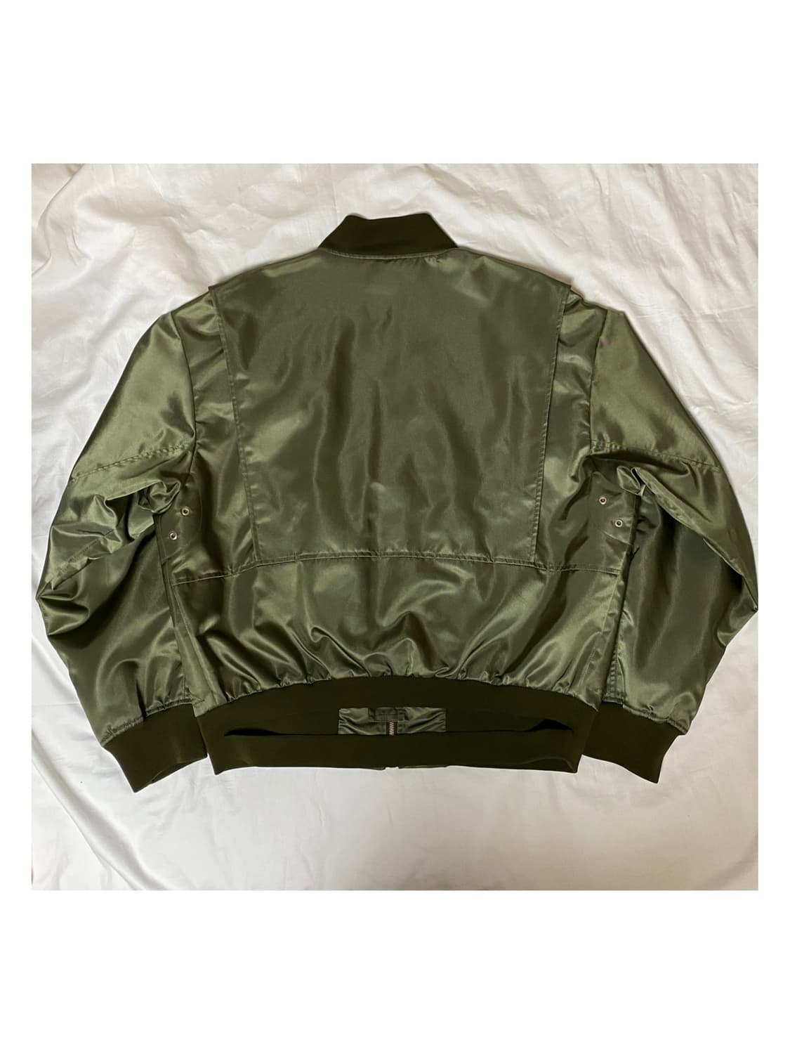 마르지엘라 스플릿 햄 컷아웃 봄버 자켓 아카이브 아티저널 ma1 상품이미지6