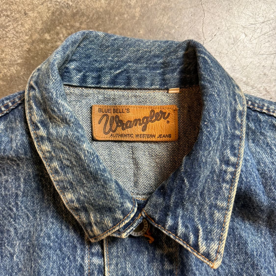 랭글러 베스트 데님 자켓 상품이미지2