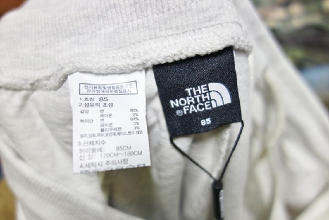 The north face 노스페이스 코튼 베이직 조거 팬츠 오트밀 85 상품이미지6