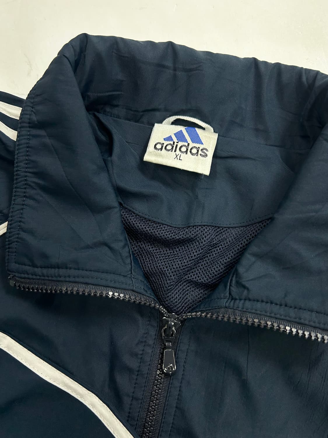 아디다스 90s 네이비 바람막이 점퍼 XL 상품이미지5
