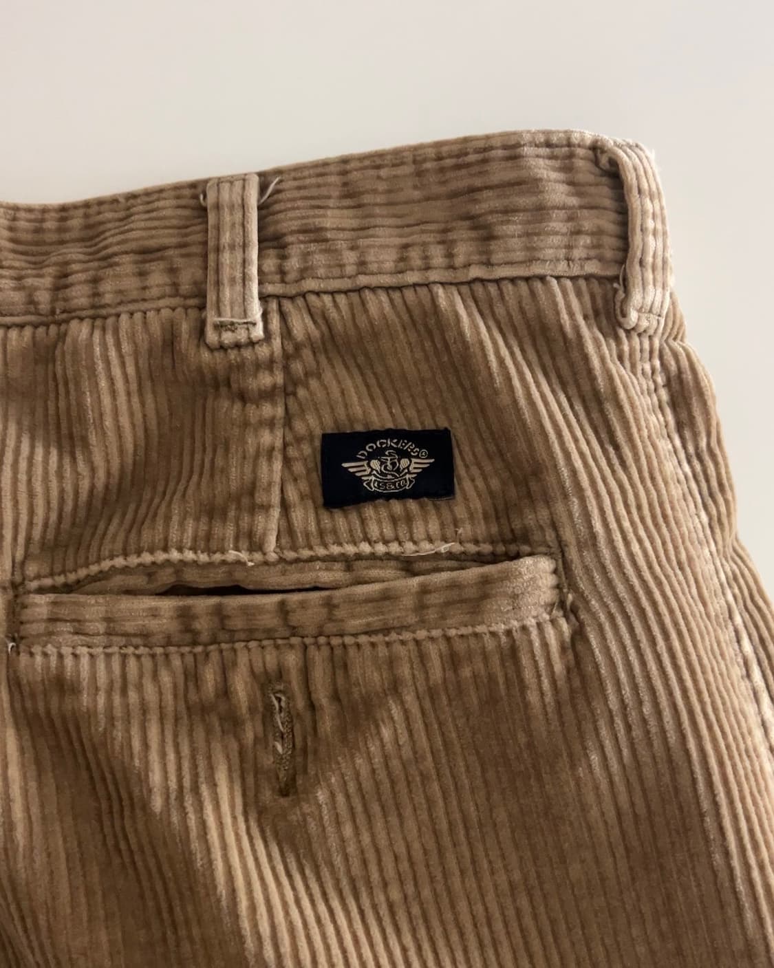 다커스 코듀로이 루즈핏 투턱 팬츠 상품이미지5