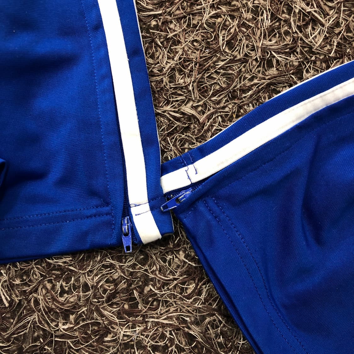 90 아디다스 파이어버드 블루 트랙 팬츠 상품이미지3