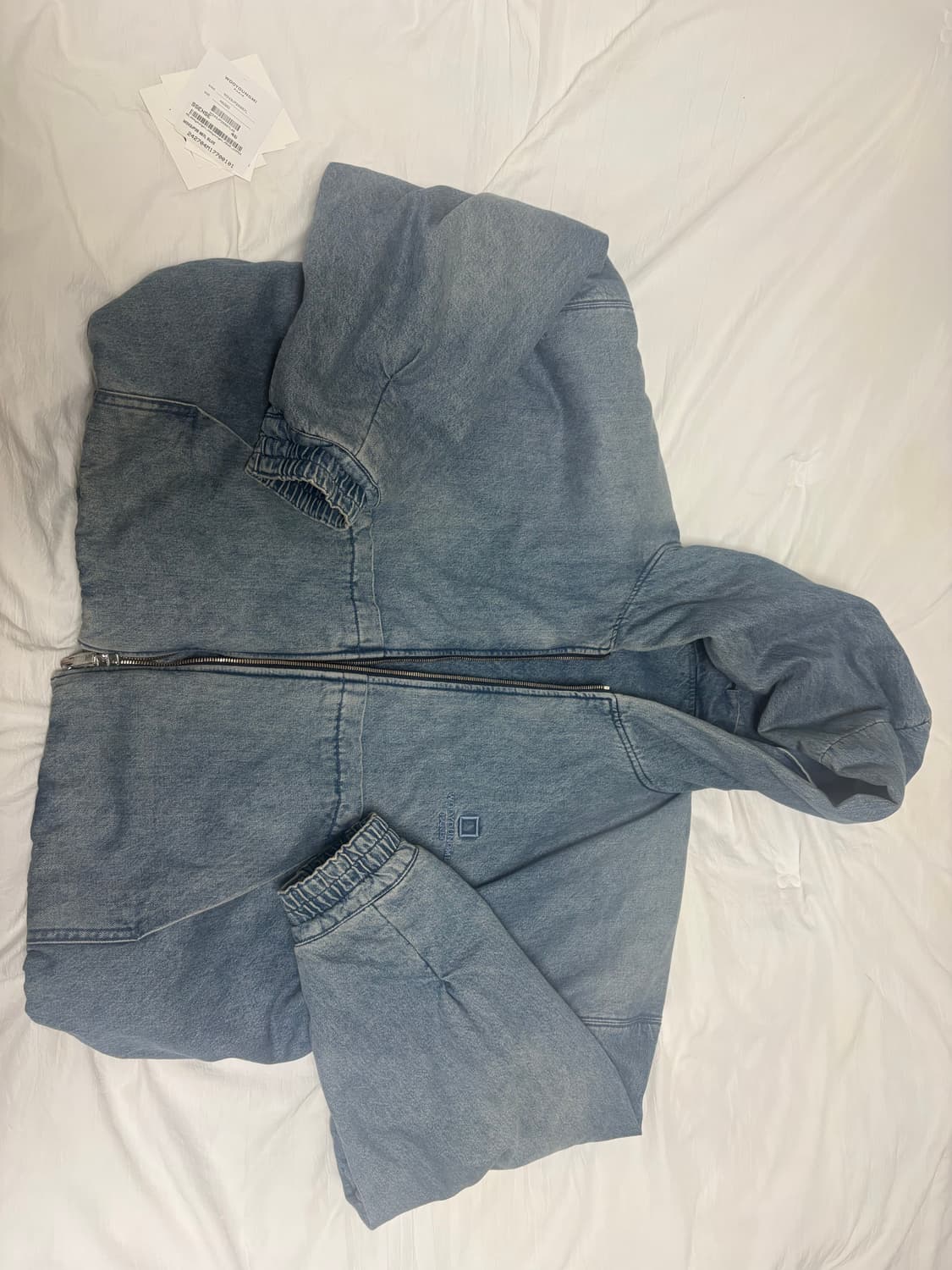 24fw 우영미 데님 후드 자켓(46) 상품이미지1