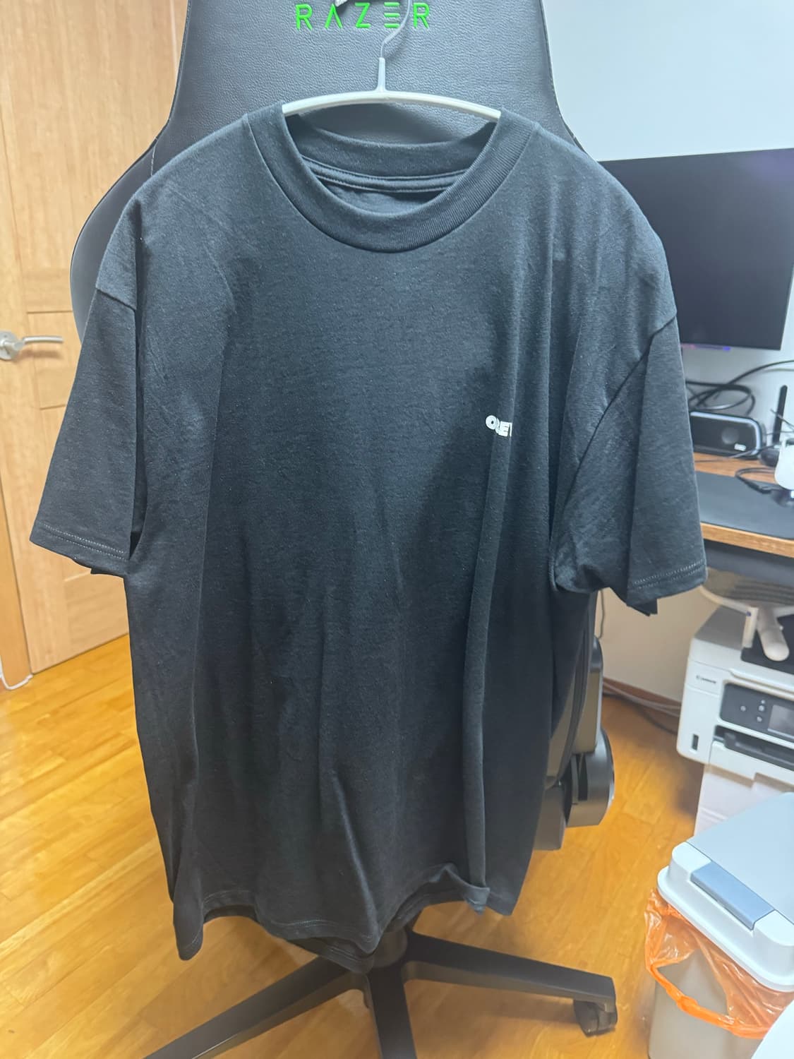 OBEY WORLDWIDE 블랙 그래픽 반팔티 L 상품이미지1