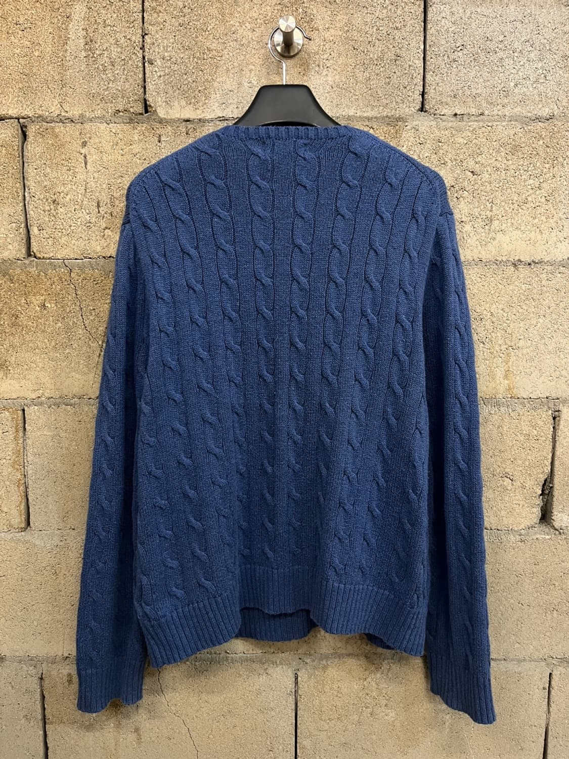 폴로 랄프 로렌 블루 케이블 니트 상품이미지4
