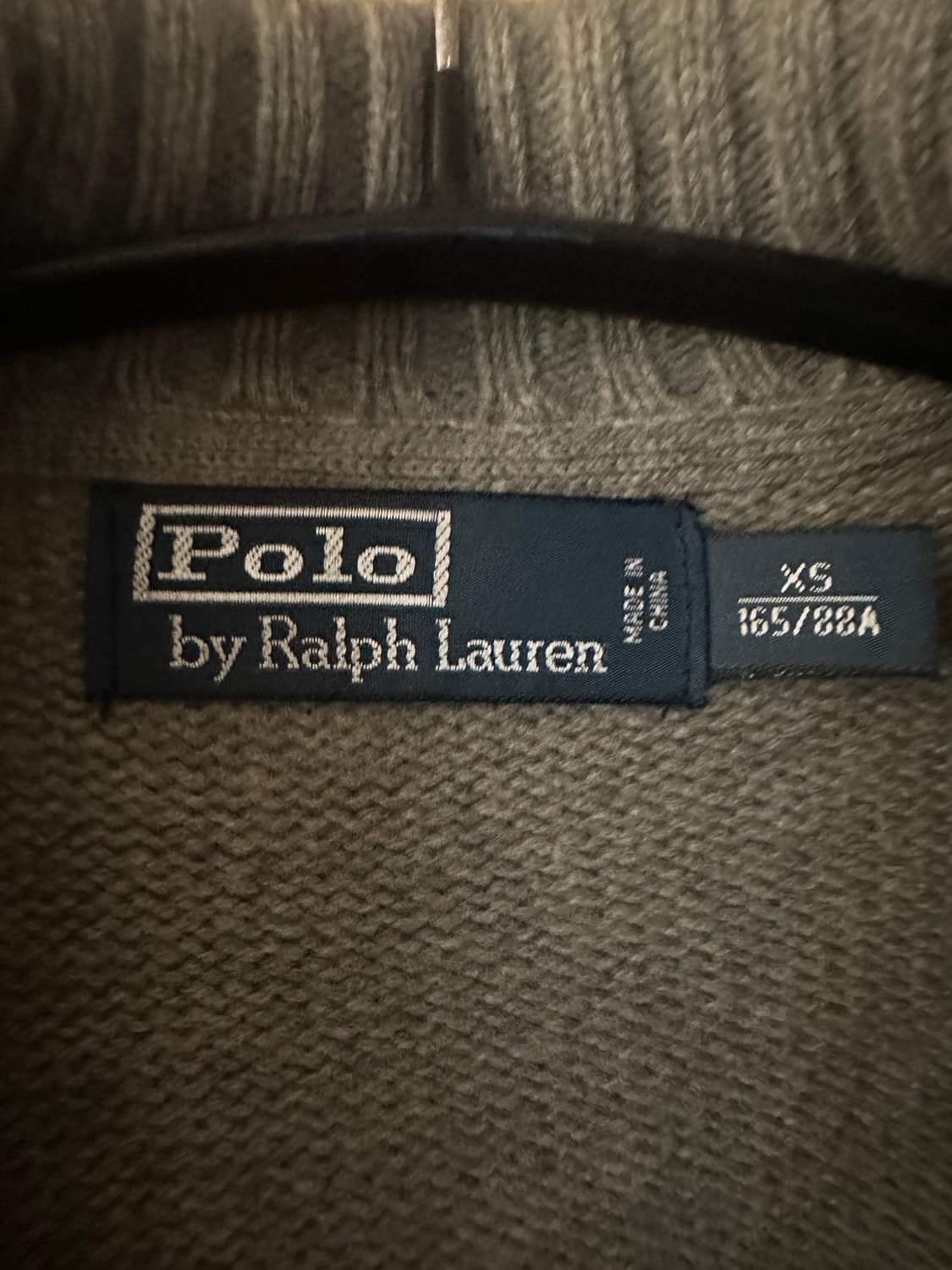 [Xs] 폴로 니트 집업 상품이미지3