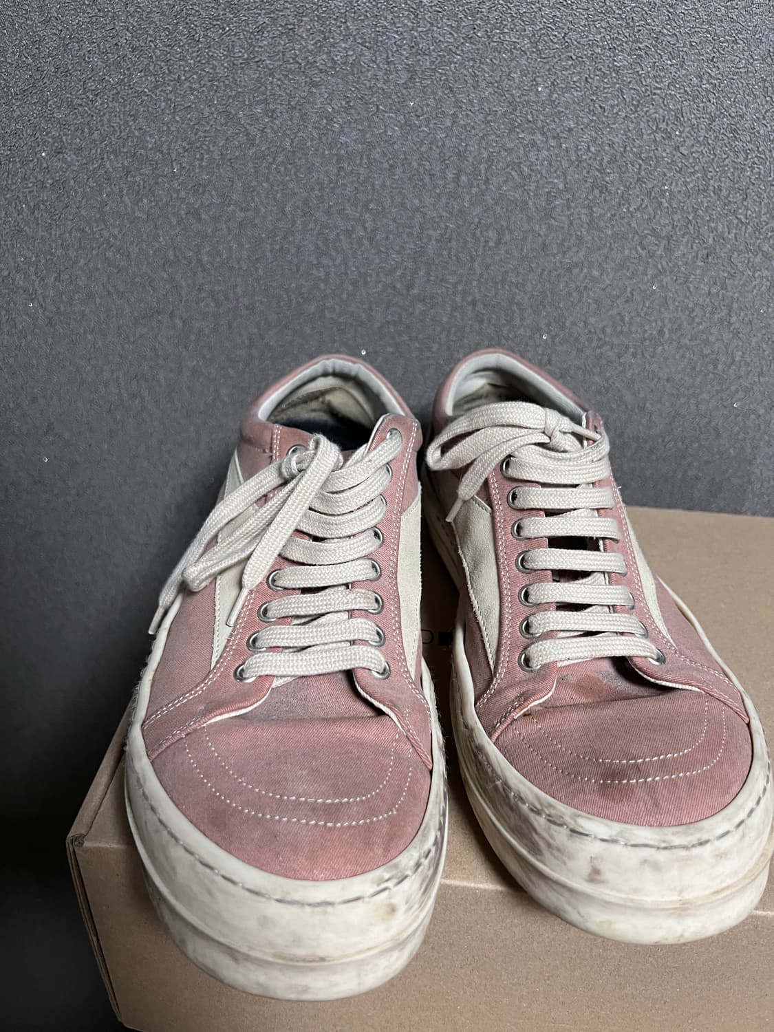 [43.5] 릭오웬스 다크쉐도우 핑크 반스 상품이미지5