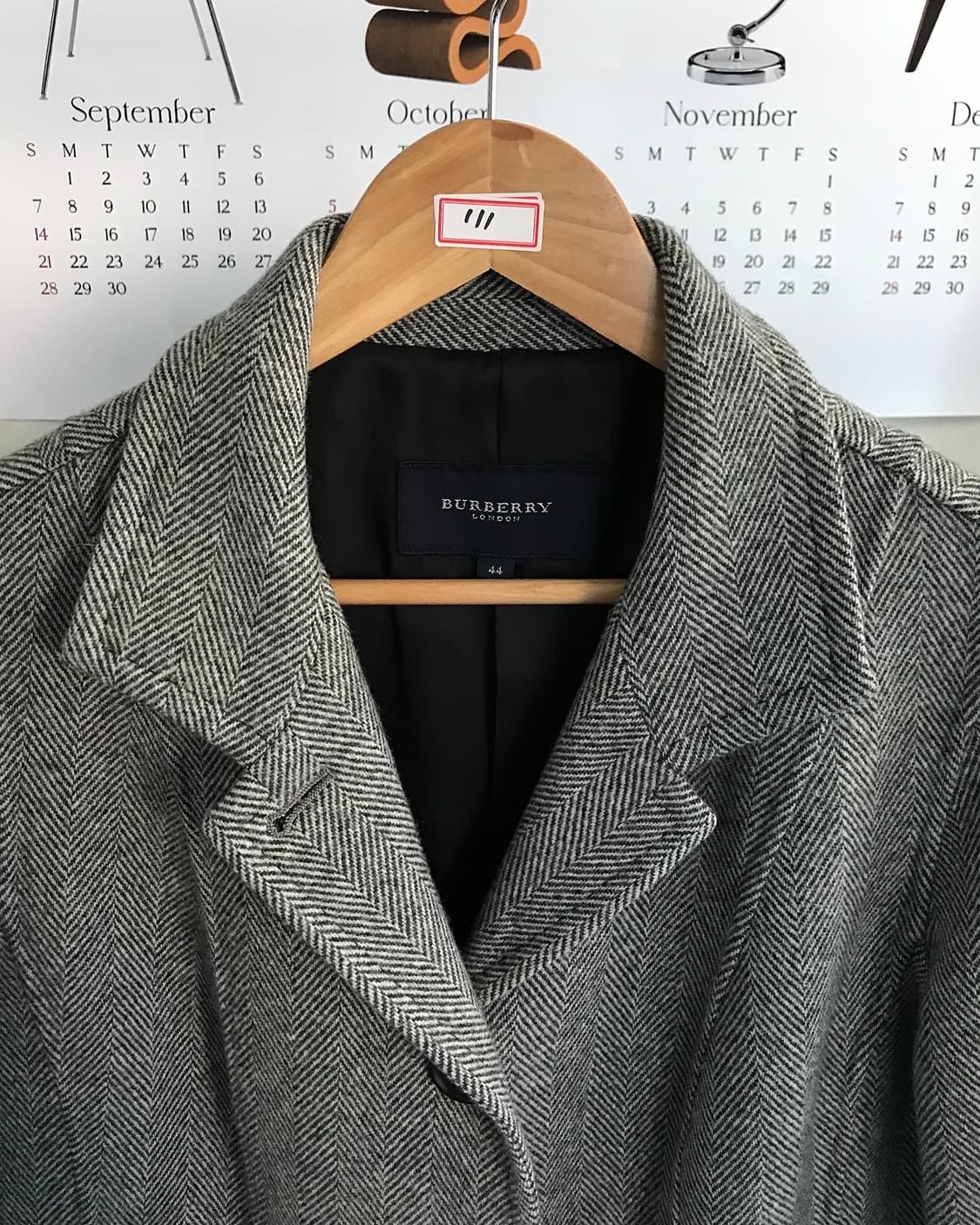 버버리 캐시미어 핸드메이드 자켓 상품이미지2