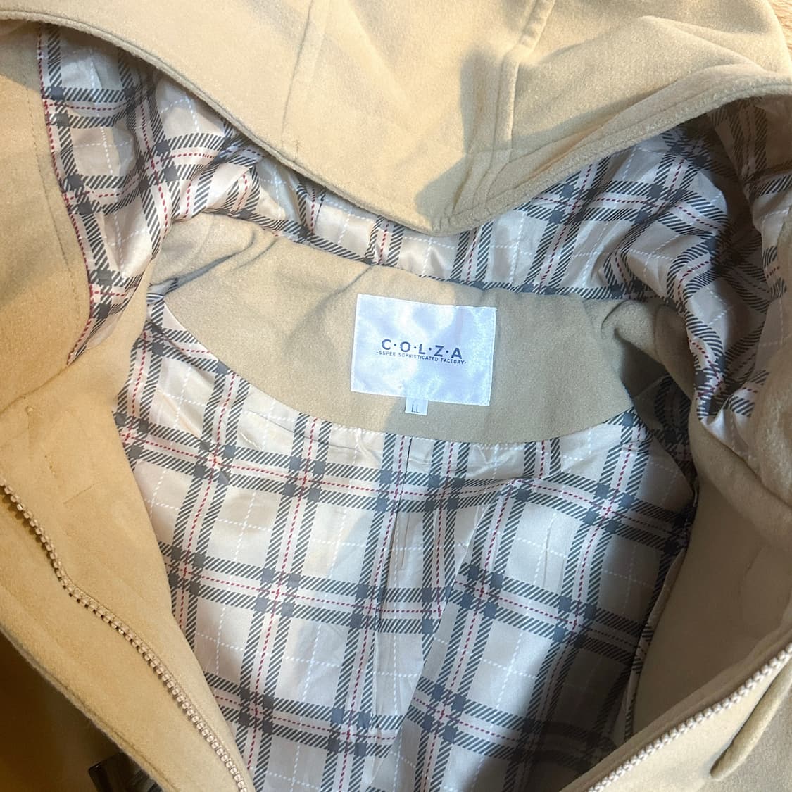 빈티지 라떼 브라운 떡코 더플 코트 히메갸루 모리걸 로걀 긱시크 고딕 상품이미지2