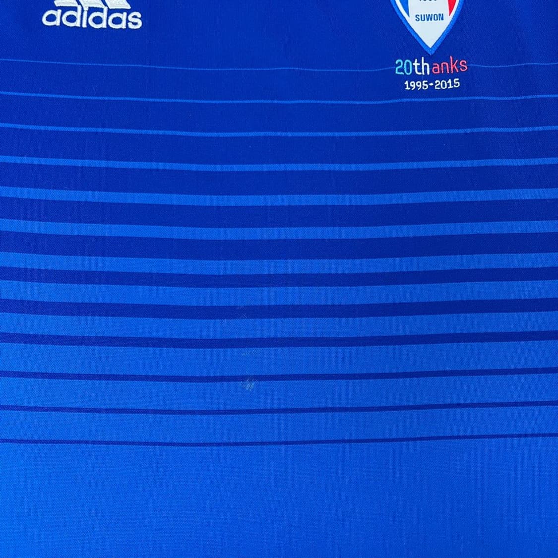 아디다스 수원삼성 20주년 반팔 축구 유니폼/#3890 상품이미지2
