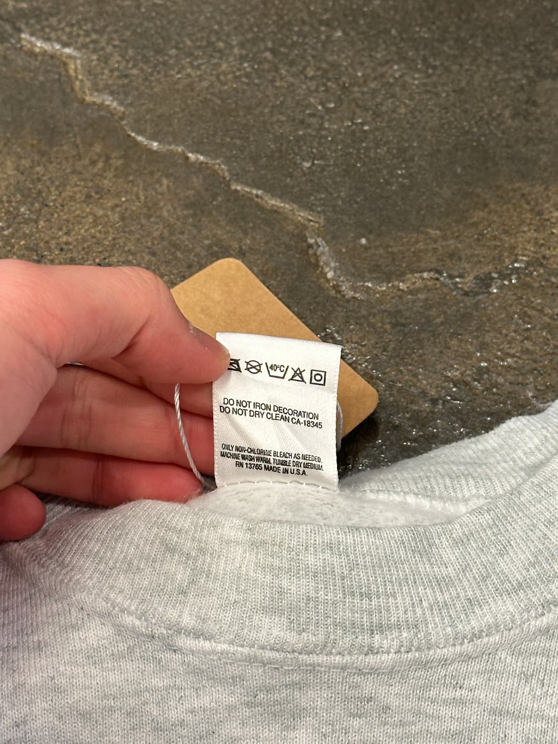 90s Fruit of the loom 클린턴 스웻셔츠 L 상품이미지5