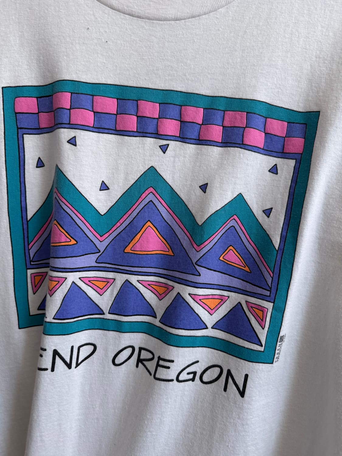 [L]90's USA 빈티지 BEND OREGON 티셔츠 상품이미지4