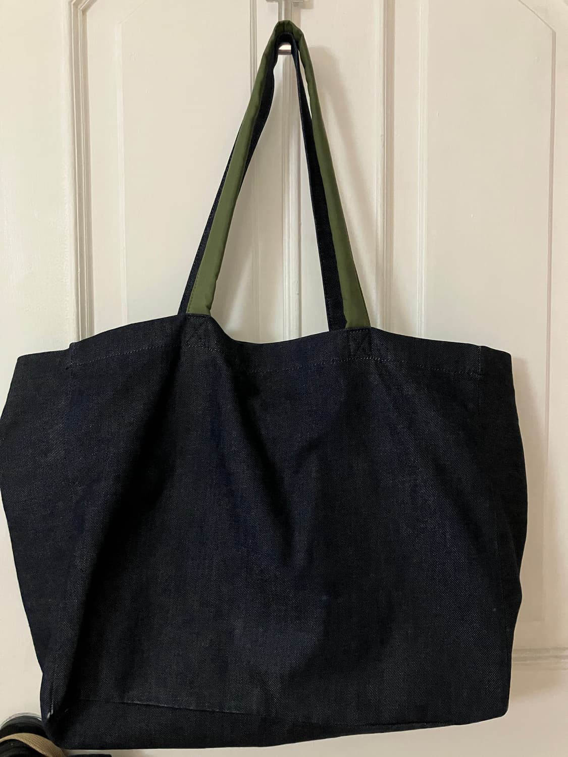 A.P.C×sacai 토트백 L 카키 상품이미지6