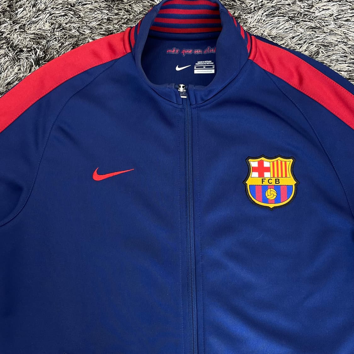 나이키 바르셀로나 FCB 져지 집업 자켓 (M) 상품이미지2