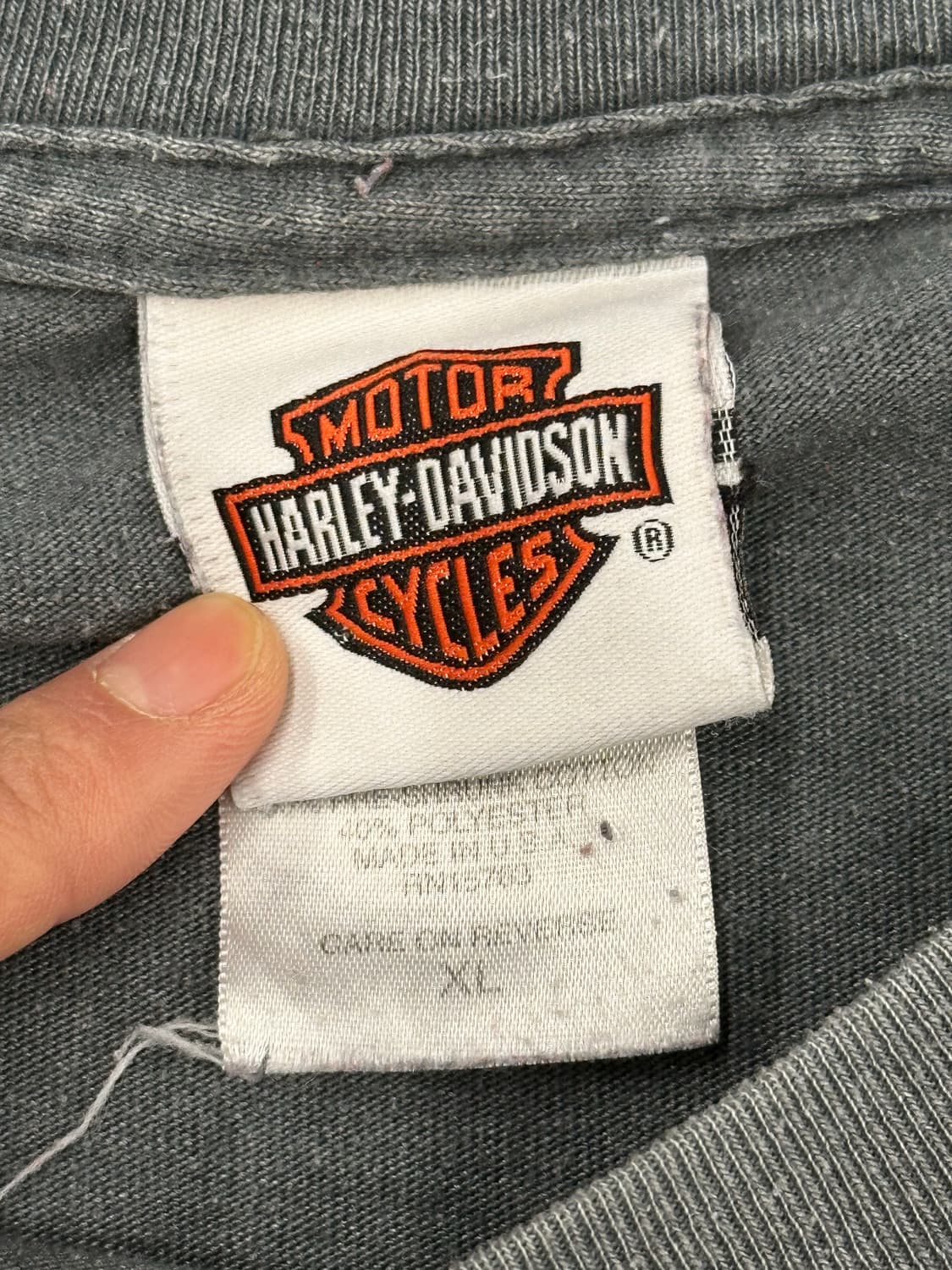 XL)할리데이비슨 스터지스 20주년 빈티지 프린팅 반팔 상품이미지5